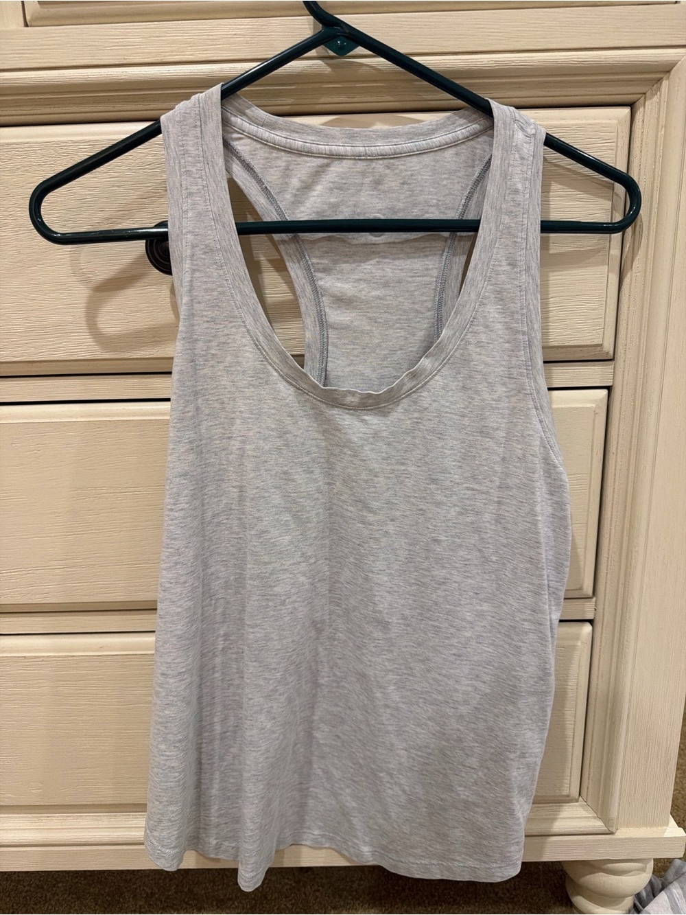 lululemon athletica Light Gray Racerback Tank